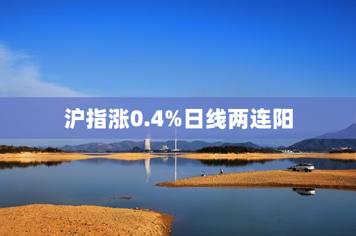 沪指涨0.4%日线两连阳