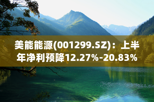 美能能源(001299.SZ)：上半年净利预降12.27%-20.83%