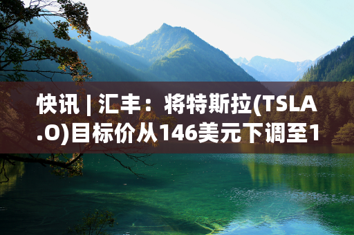 快讯 | 汇丰：将特斯拉(TSLA.O)目标价从146美元下调至143美元。