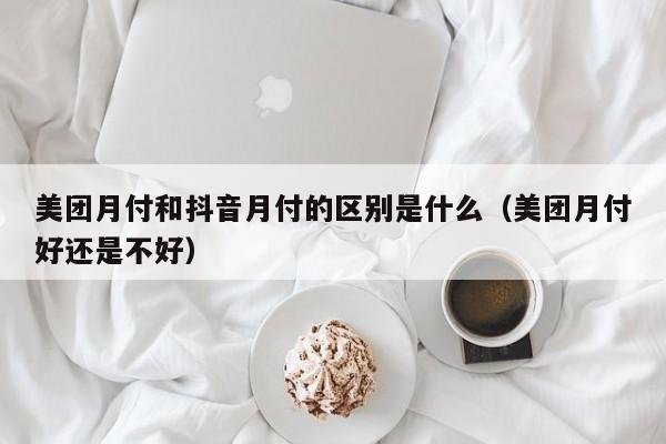 美团月付和抖音月付的区别是什么（美团月付好还是不好）